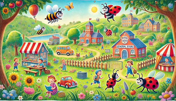 Bugville Critters Banner