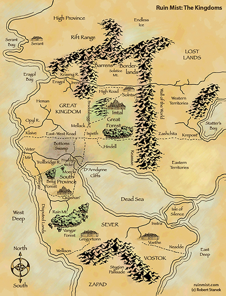 Map of the Great Kingdom